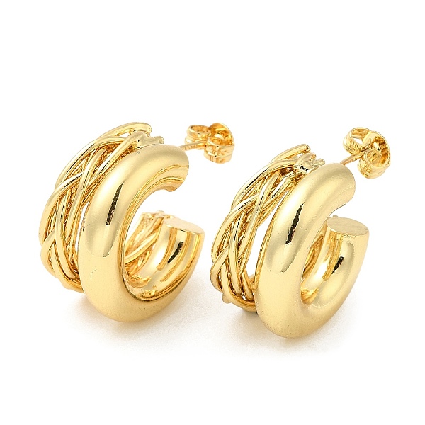 PandaHall Rack Plating Brass Round Stud Earrings, Split Earrings for Women, Long-Lasting Plated, Cadmium Free & Lead Free, Real 18K Gold...
PandaHall Rack Plating Brass Round Stud Earrings, Split Earrings for Women, Long-Lasting Plated, Cadmium Free & Lead Free, Real 18K Gold...
