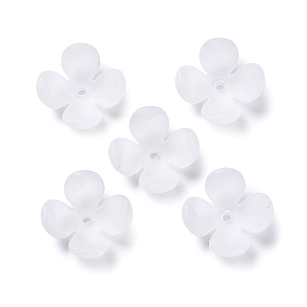 PandaHall Frosted Acrylic Bead Caps, 4-Petal Flower, WhiteSmoke, 25.5x10mm, Hole: 2mm, about 446pcs/500g Acrylic White
PandaHall Frosted Acrylic Bead Caps, 4-Petal Flower, WhiteSmoke, 25.5x10mm, Hole: 2mm, about 446pcs/500g Acrylic White