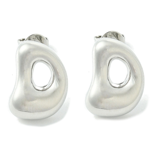 PandaHall Rack Plating Brass Earrings, Cadmium Free & Lead Free, Long-Lasting Plated, Stud Earrings, Alphabet, Platinum, Letter D, 14x10mm...
PandaHall Rack Plating Brass Earrings, Cadmium Free & Lead Free, Long-Lasting Plated, Stud Earrings, Alphabet, Platinum, Letter D, 14x10mm...