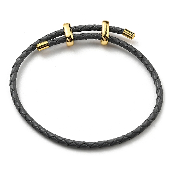 PandaHall Leather Braided Cord Bracelets, Adjustable Bracelet, Gray, Inner Diameter: 5/8~2-7/8 inch(1.5~7.3cm) Leather Gray
PandaHall Leather Braided Cord Bracelets, Adjustable Bracelet, Gray, Inner Diameter: 5/8~2-7/8 inch(1.5~7.3cm) Leather Gray