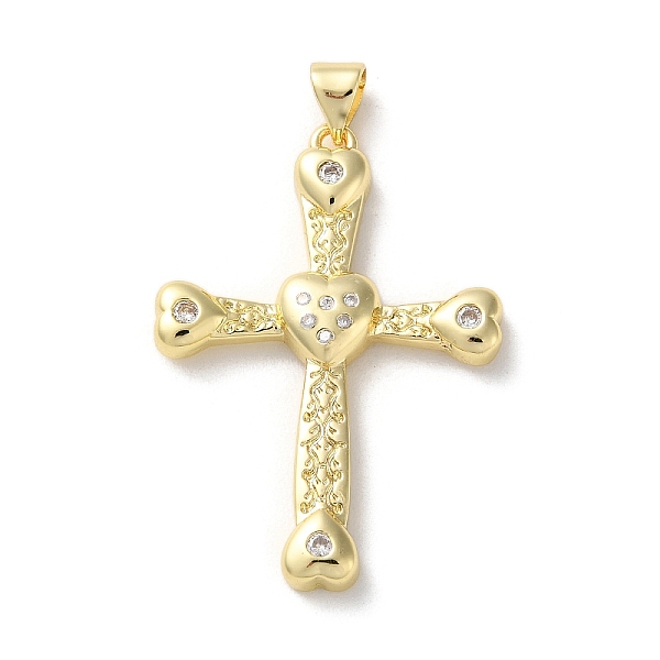 PandaHall Brass Micro Pave Clear Cubic Zirconia Pendants, Cross, Real 18K Gold Plated, 36x25.5x3.5mm, Hole: 5x3.5mm Brass+Cubic Zirconia...
PandaHall Brass Micro Pave Clear Cubic Zirconia Pendants, Cross, Real 18K Gold Plated, 36x25.5x3.5mm, Hole: 5x3.5mm Brass+Cubic Zirconia...