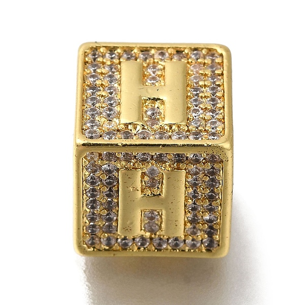 PandaHall Brass Cubic Zirconia Beads, Letter H, Square, Letter H, 9.5x9.5x9.5mm, Hole: 6mm Brass+Cubic Zirconia Letter H
PandaHall Brass Cubic Zirconia Beads, Letter H, Square, Letter H, 9.5x9.5x9.5mm, Hole: 6mm Brass+Cubic Zirconia Letter H