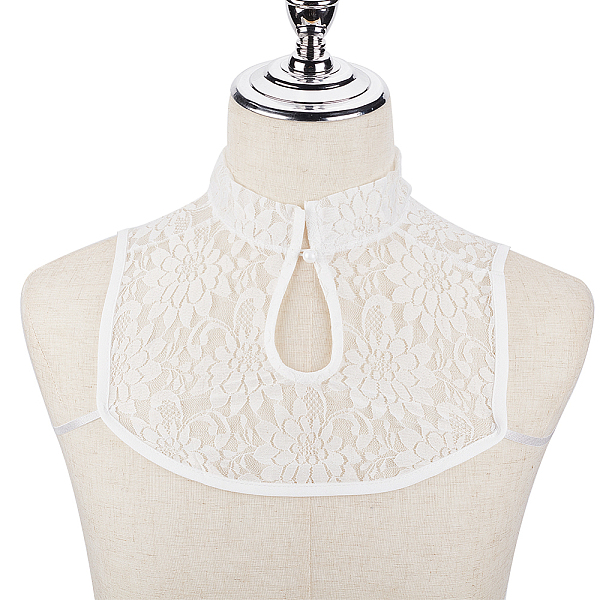 PandaHall Detachable Polyester Lady's False Collars, Hollow-out Neckline Trim, Clothes Sewing Applique Edge, DIY Garment Accessories, White...
PandaHall Detachable Polyester Lady's False Collars, Hollow-out Neckline Trim, Clothes Sewing Applique Edge, DIY Garment Accessories, White...