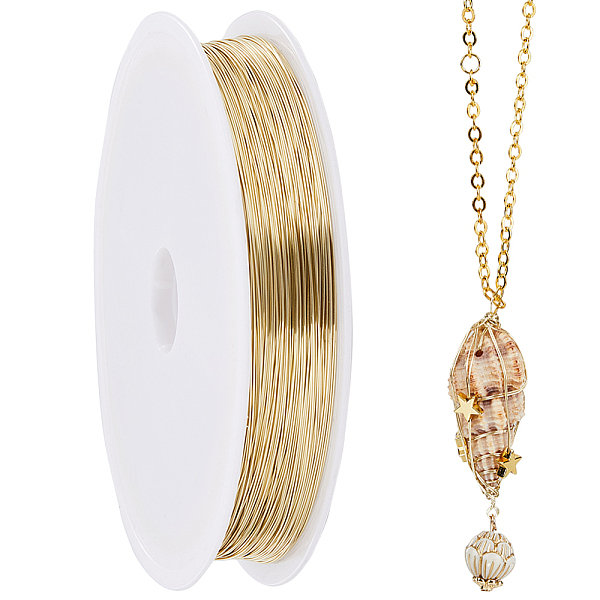 PandaHall SUNNYCLUE Eco-Friendly Copper Wire, Round Beading Wire, with Spool, Long-Lasting Plated, Real 14K Gold Plated, 0.3mm, about 328.08...
PandaHall SUNNYCLUE Eco-Friendly Copper Wire, Round Beading Wire, with Spool, Long-Lasting Plated, Real 14K Gold Plated, 0.3mm, about 328.08...