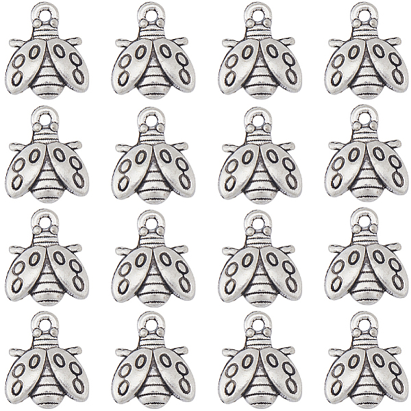PandaHall SUNNYCLUE 100Pcs Tibetan Style Alloy Charms, Ladybug, Antique Silver, 14x12x2.5mm, Hole: 1.5mm Alloy Ladybug
PandaHall SUNNYCLUE 100Pcs Tibetan Style Alloy Charms, Ladybug, Antique Silver, 14x12x2.5mm, Hole: 1.5mm Alloy Ladybug