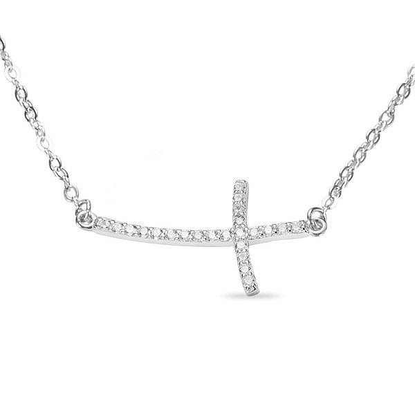 PandaHall SHEGRACE Fashion 925 Sterling Silver Pendant Necklace, Micro Pave Grade AAA Cubic Zirconia Sideways Cross Links, Platinum, 15.7..., Clear
PandaHall SHEGRACE Fashion 925 Sterling Silver Pendant Necklace, Micro Pave Grade AAA Cubic Zirconia Sideways Cross Links, Platinum, 15.7..., Clear