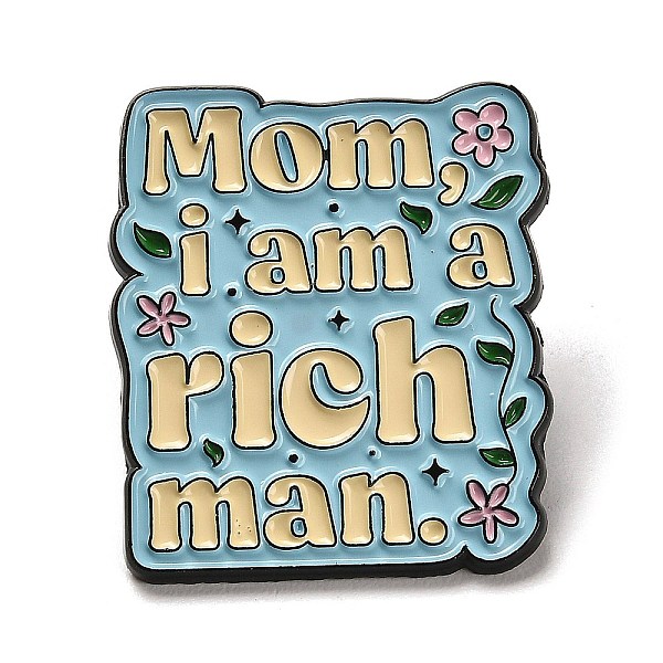 PandaHall Word Enamel Pins, Alloy Brooch for Backpack Clothes, Aqua, 31x27x1.5mm Alloy+Enamel Word Cyan
PandaHall Word Enamel Pins, Alloy Brooch for Backpack Clothes, Aqua, 31x27x1.5mm Alloy+Enamel Word Cyan