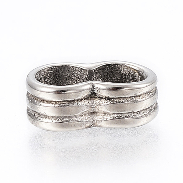 PandaHall 304 Stainless Steel Slide Charms/Slider Beads, For Leather Cord Bracelets Making, Antique Silver, 12x7x4mm, Hole: 5x10mm 304...
PandaHall 304 Stainless Steel Slide Charms/Slider Beads, For Leather Cord Bracelets Making, Antique Silver, 12x7x4mm, Hole: 5x10mm 304...