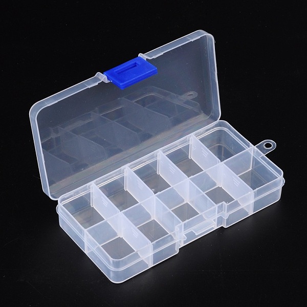 PandaHall 10 Compartment Organiser Storage Plastic Box, Adjustable Dividers Box, for Loom Bands Craft or Nail Art Beads, 7x13x2.3cm Plastic..., Clear
PandaHall 10 Compartment Organiser Storage Plastic Box, Adjustable Dividers Box, for Loom Bands Craft or Nail Art Beads, 7x13x2.3cm Plastic..., Clear