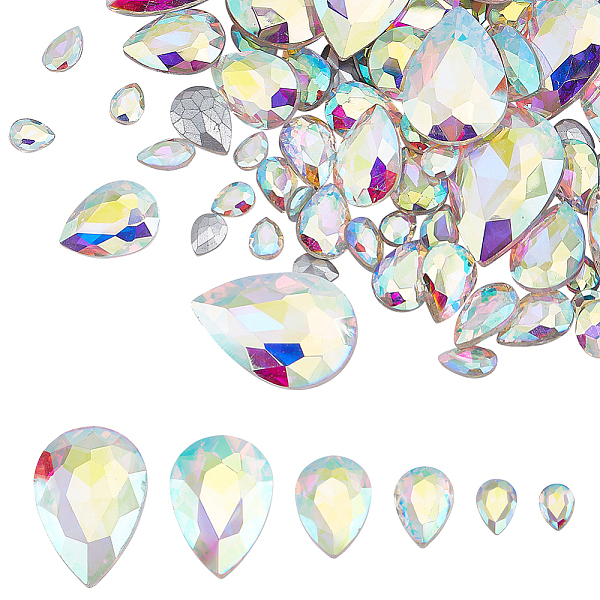 PandaHall FINGERINSPIRE 94 Pcs Pointed Back Rhinestone 6 Sizes Glass Rhinestones Gems Clear AB Color Teardrop Jewels Embelishments with...
PandaHall FINGERINSPIRE 94 Pcs Pointed Back Rhinestone 6 Sizes Glass Rhinestones Gems Clear AB Color Teardrop Jewels Embelishments with...