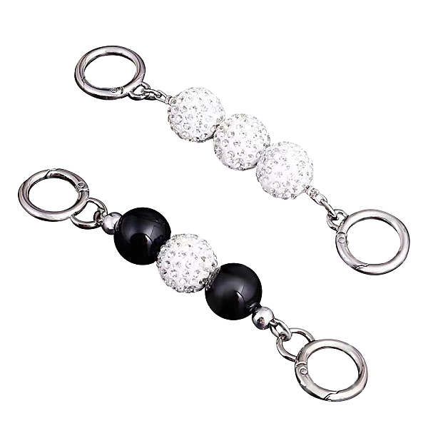 PandaHall Gorgecraft 2Pcs 2 Styles Alloy Bag Strap Chains Extender, Polymer Clay Rhinestone & Resin & Spring Gate Ring, for Bag Straps..., Clear
PandaHall Gorgecraft 2Pcs 2 Styles Alloy Bag Strap Chains Extender, Polymer Clay Rhinestone & Resin & Spring Gate Ring, for Bag Straps..., Clear