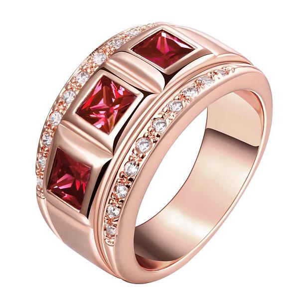 PandaHall Classic Real Rose Gold Plated Brass Cubic Zirconia Wide Band Finger Rings, US Size 10(19.8mm) Brass+Cubic Zirconia
PandaHall Classic Real Rose Gold Plated Brass Cubic Zirconia Wide Band Finger Rings, US Size 10(19.8mm) Brass+Cubic Zirconia