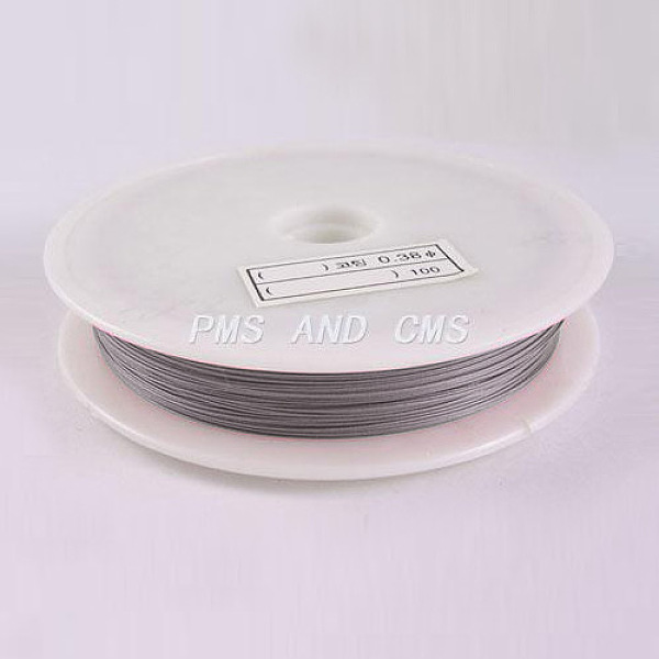 PandaHall 1 Roll Beading Wirer, Tiger Tail Wire, Nylon-coated Stainless Steel, Original Color(Raw), Raw, 0.35mm, about 229.65 Feet(70m)/roll..., Gray
PandaHall 1 Roll Beading Wirer, Tiger Tail Wire, Nylon-coated Stainless Steel, Original Color(Raw), Raw, 0.35mm, about 229.65 Feet(70m)/roll..., Gray