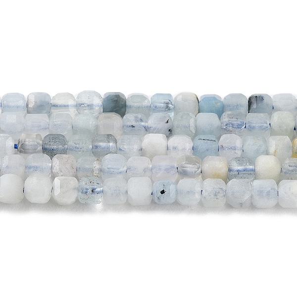 PandaHall Natural Aquamarine Beads Strands, Faceted, Cube, 3x3x3mm, Hole: 0.7mm, about 126pcs/strand, 14.92 inch(37.9cm) Aquamarine Cube
PandaHall Natural Aquamarine Beads Strands, Faceted, Cube, 3x3x3mm, Hole: 0.7mm, about 126pcs/strand, 14.92 inch(37.9cm) Aquamarine Cube