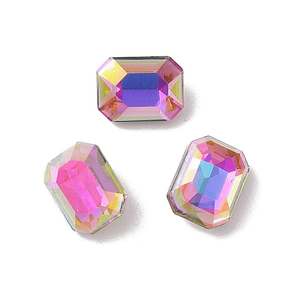 PandaHall Glass Rhinestone Cabochons, Flat Back & Back Plated, Faceted, Rectangle, Heliotrope, 8x6x3.5mm Glass Rhinestone Rectangle Purple
PandaHall Glass Rhinestone Cabochons, Flat Back & Back Plated, Faceted, Rectangle, Heliotrope, 8x6x3.5mm Glass Rhinestone Rectangle Purple