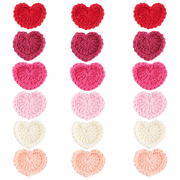 PandaHall FINGERINSPIRE 18 Pcs Love Heart Crochet Appliques Heart Shaped Cotton Crochet Patches Assorted Colors Heart Handmade Cloth Patch..., Multicolor
PandaHall FINGERINSPIRE 18 Pcs Love Heart Crochet Appliques Heart Shaped Cotton Crochet Patches Assorted Colors Heart Handmade Cloth Patch..., Multicolor