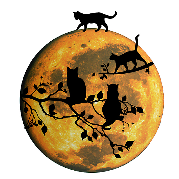 PandaHall PVC Wall Stickers, Wall Decoration, Cat Pattern, 390x900mm, 2pcs/set PVC Cat Shape
PandaHall PVC Wall Stickers, Wall Decoration, Cat Pattern, 390x900mm, 2pcs/set PVC Cat Shape