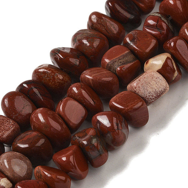 PandaHall Natural Red Jasper Beads Strands, Nuggets, Tumbled Stone, 9~13x8.5~9x3.5~9mm, Hole: 0.9mm, about 59~68pcs/strand, 15.79~15.98''...
PandaHall Natural Red Jasper Beads Strands, Nuggets, Tumbled Stone, 9~13x8.5~9x3.5~9mm, Hole: 0.9mm, about 59~68pcs/strand, 15.79~15.98''...