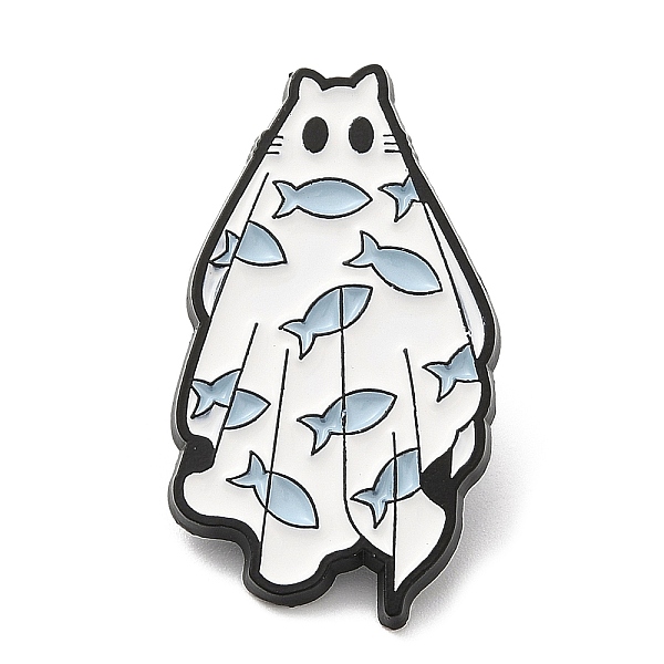 PandaHall Halloween Theme Ghost Enamel Pin, Electrophoresis Black Zinc Alloy Brooch for Backpack Clothes, Fish, 31x17x1.5mm Alloy+Enamel...
PandaHall Halloween Theme Ghost Enamel Pin, Electrophoresis Black Zinc Alloy Brooch for Backpack Clothes, Fish, 31x17x1.5mm Alloy+Enamel...