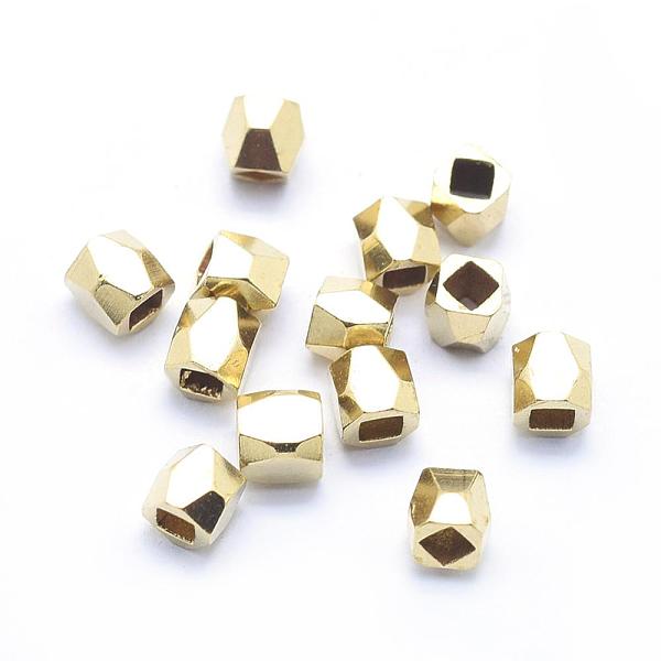 PandaHall Brass Spacer Beads, Lead Free & Cadmium Free & Nickel Free, Faceted, Cube, Raw(Unplated), 3x3x3mm, Hole: 1.5x1.5mm Brass Cube
PandaHall Brass Spacer Beads, Lead Free & Cadmium Free & Nickel Free, Faceted, Cube, Raw(Unplated), 3x3x3mm, Hole: 1.5x1.5mm Brass Cube