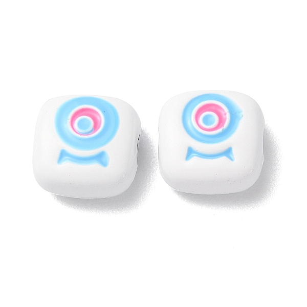 PandaHall Spray Painted Alloy Enamel Beads, Square with Eye, White, 10x10x4mm, Hole: 1.8mm Alloy+Enamel Square White
PandaHall Spray Painted Alloy Enamel Beads, Square with Eye, White, 10x10x4mm, Hole: 1.8mm Alloy+Enamel Square White