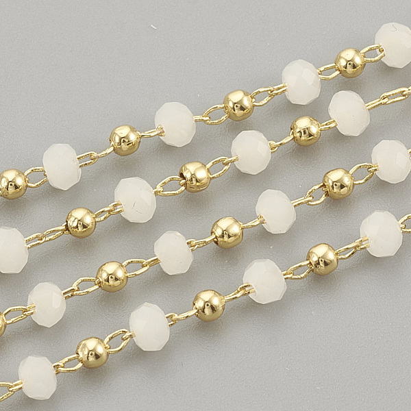 PandaHall Handmade Glass Beaded Chains, Soldered, with Spool, with Real 18K Gold Plated Brass Findings, Nickel Free, Linen, 3x2mm, brass..., Brown
PandaHall Handmade Glass Beaded Chains, Soldered, with Spool, with Real 18K Gold Plated Brass Findings, Nickel Free, Linen, 3x2mm, brass..., Brown