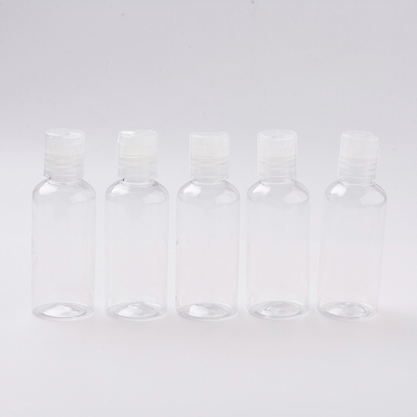 PandaHall Plastic Refillable Bottles, with Screw Lids, Clear, 10.4x3.6cm, Capacity: 70ml(2.36 fl. oz) Plastic Bottle Clear
PandaHall Plastic Refillable Bottles, with Screw Lids, Clear, 10.4x3.6cm, Capacity: 70ml(2.36 fl. oz) Plastic Bottle Clear
