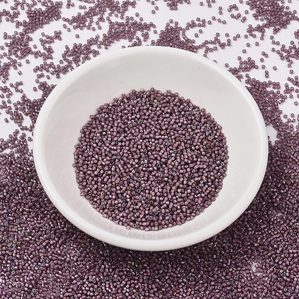 PandaHall MIYUKI Delica Beads, Cylinder, Japanese Seed Beads, 11/0, (DB1792) White Lined Dark Smoky Amethyst AB, 1.3x1.6mm, Hole: 0.8mm..., Purple
PandaHall MIYUKI Delica Beads, Cylinder, Japanese Seed Beads, 11/0, (DB1792) White Lined Dark Smoky Amethyst AB, 1.3x1.6mm, Hole: 0.8mm..., Purple