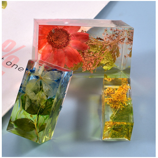 PandaHall Cuboid Filled Silicone Molds, for Epoxy Filled, Diorama, Dried Flower, Insect Specimen Decoration Crafts, White, 20x39.5x18mm...
PandaHall Cuboid Filled Silicone Molds, for Epoxy Filled, Diorama, Dried Flower, Insect Specimen Decoration Crafts, White, 20x39.5x18mm...