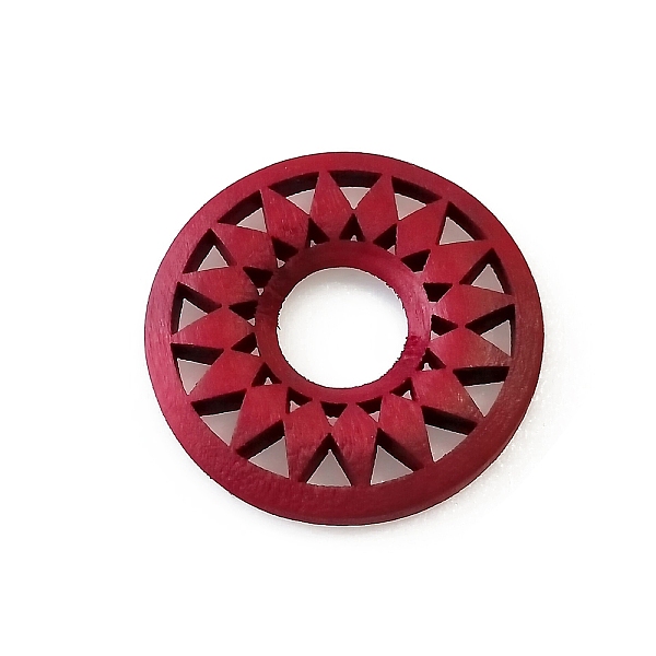 PandaHall Wood Pendants, for Earring Jewelry Making, Donut with Flower, Crimson, 35mm Wood Donut Pink
PandaHall Wood Pendants, for Earring Jewelry Making, Donut with Flower, Crimson, 35mm Wood Donut Pink