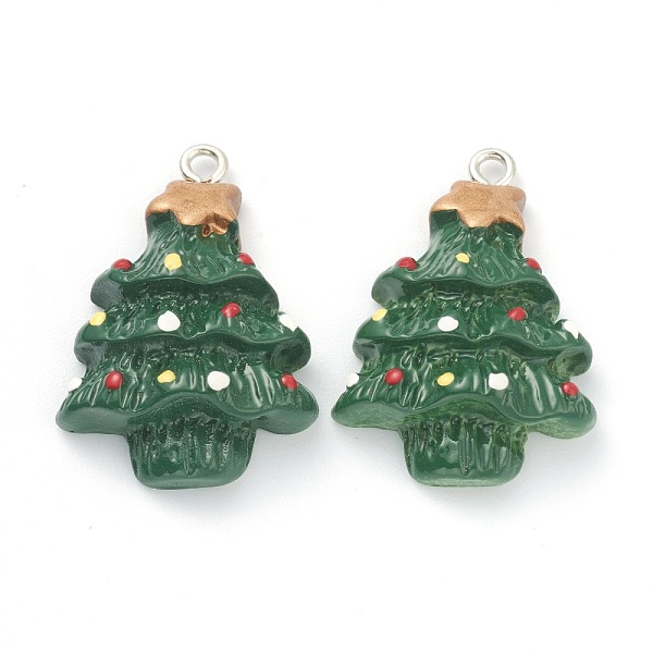 PandaHall Resin Pendants, for Christmas Festival, with Platinum Iron Peg Bail, Christmas Tree, Green, 30x20x8mm, Hole: 2mm Resin Tree Green
PandaHall Resin Pendants, for Christmas Festival, with Platinum Iron Peg Bail, Christmas Tree, Green, 30x20x8mm, Hole: 2mm Resin Tree Green