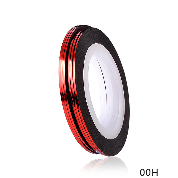 PandaHall Striping Tape Line, Nail Art Sticker Tips Decoration, Nail Art Stickers Rolls, Red, 0.8x44mm, 20m/roll Paper Others Red
PandaHall Striping Tape Line, Nail Art Sticker Tips Decoration, Nail Art Stickers Rolls, Red, 0.8x44mm, 20m/roll Paper Others Red
