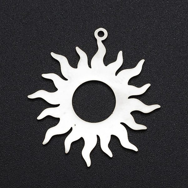PandaHall 201 Stainless Steel Solar Eclipse Pendants, Laser Cut, Sun, Stainless Steel Color, 32.5x30x1mm, Hole: 1.4mm 201 Stainless Steel...
PandaHall 201 Stainless Steel Solar Eclipse Pendants, Laser Cut, Sun, Stainless Steel Color, 32.5x30x1mm, Hole: 1.4mm 201 Stainless Steel...