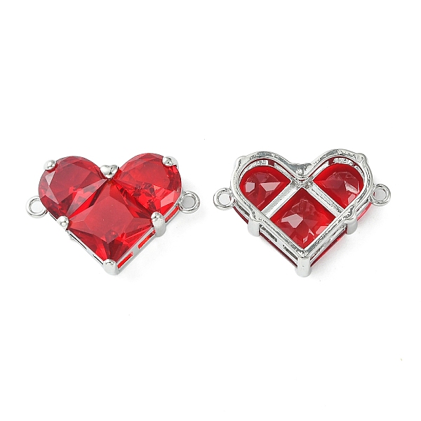 PandaHall Brass Pave Cubic Zirconia Connector Charms, Heart Links, Real Platinum Plated, Red, 18.5x26x7.5mm, Hole: 1.6mm Brass+Cubic...
PandaHall Brass Pave Cubic Zirconia Connector Charms, Heart Links, Real Platinum Plated, Red, 18.5x26x7.5mm, Hole: 1.6mm Brass+Cubic...