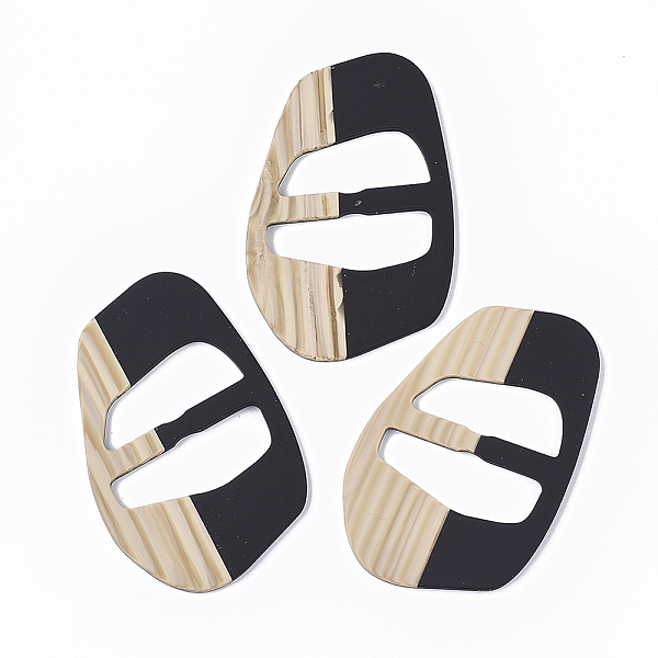 PandaHall Rubberized Style Acrylic Slide Buckles, Webbing Belts Buckles, Clothing Decorations, Black, 80.5x53x3.5mm Acrylic Others Black
PandaHall Rubberized Style Acrylic Slide Buckles, Webbing Belts Buckles, Clothing Decorations, Black, 80.5x53x3.5mm Acrylic Others Black