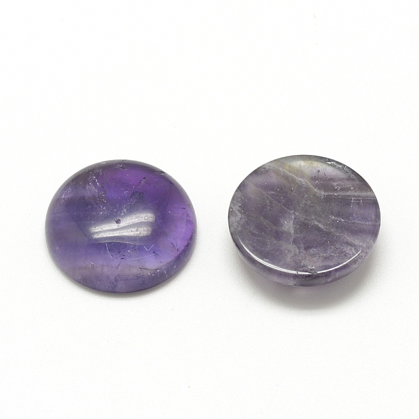 PandaHall Natural Amethyst Cabochons, Half Round/Dome, 10x4~5mm Amethyst Half Round
PandaHall Natural Amethyst Cabochons, Half Round/Dome, 10x4~5mm Amethyst Half Round