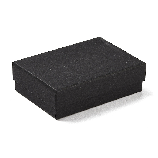 PandaHall Rectangle Kraft Paper Necklace Earring Storage Gift Boxes, Gift Packaging Case with Velvet Inside, Black, 9.2x6.5x2.7cm Paper...
PandaHall Rectangle Kraft Paper Necklace Earring Storage Gift Boxes, Gift Packaging Case with Velvet Inside, Black, 9.2x6.5x2.7cm Paper...