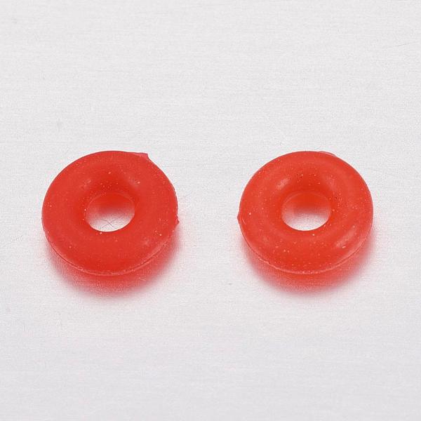 PandaHall Rubber O Rings, Donut Spacer Beads, Fit European Clip Stopper Beads, Red, 2mm Synthetic Rubber Donut Red
PandaHall Rubber O Rings, Donut Spacer Beads, Fit European Clip Stopper Beads, Red, 2mm Synthetic Rubber Donut Red