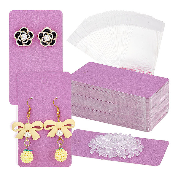 PandaHall PH 120pcs Earring Display Card, 3.5x2" Purple Rectangle Cardboard Earring Holder Jewelry Packaging Hanging Cards 120pcs Clear...
PandaHall PH 120pcs Earring Display Card, 3.5x2" Purple Rectangle Cardboard Earring Holder Jewelry Packaging Hanging Cards 120pcs Clear...