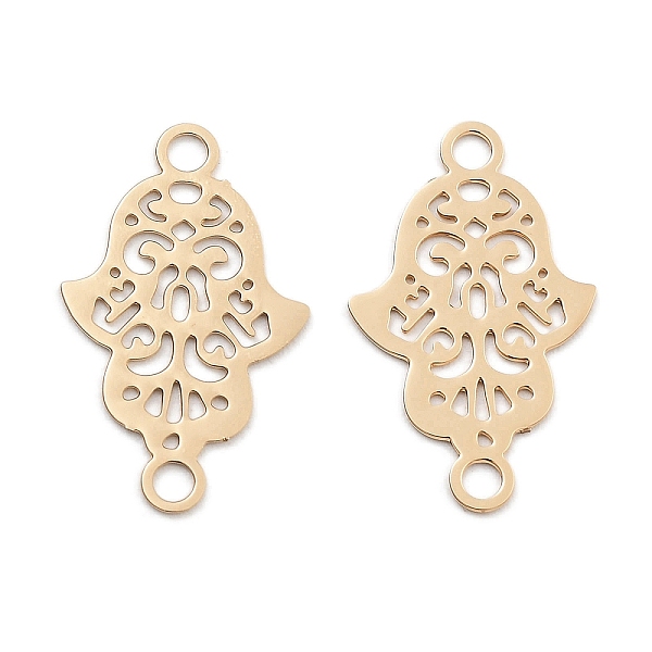 PandaHall Long-Lasting Plated Brass Links Connector Charms, Religion Hollow Hamsa Hand, Light Gold, 18.5x11x0.3mm, Hole: 1.6mm Brass Hamsa...
PandaHall Long-Lasting Plated Brass Links Connector Charms, Religion Hollow Hamsa Hand, Light Gold, 18.5x11x0.3mm, Hole: 1.6mm Brass Hamsa...