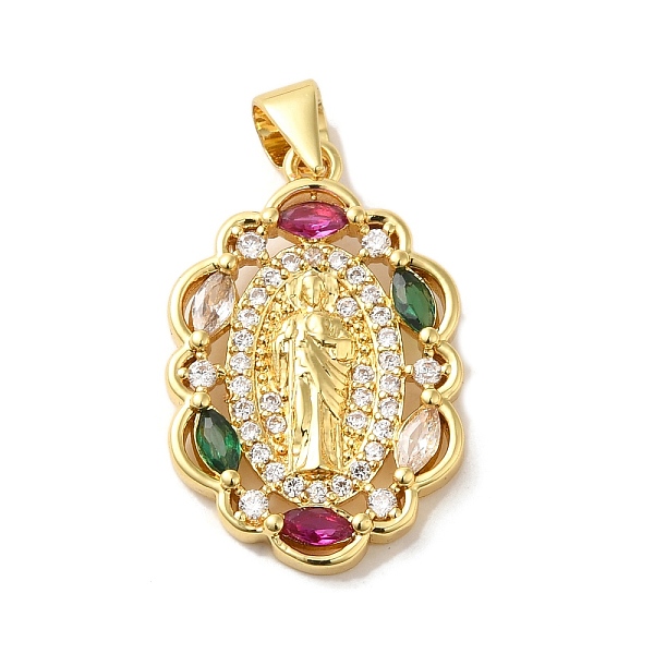 PandaHall Rack Plating Brass Micro Pave Colorful Cubic Zirconia Pendants, Long-Lasting Plated, Cadmium Free & Lead Free, Flower with Virgin...
PandaHall Rack Plating Brass Micro Pave Colorful Cubic Zirconia Pendants, Long-Lasting Plated, Cadmium Free & Lead Free, Flower with Virgin...