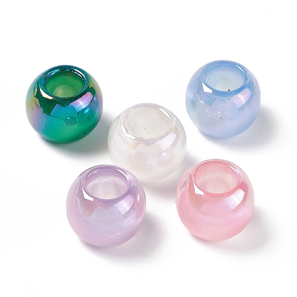PandaHall Opaque Acrylic Beads, AB Color, Rondelle, Mixed Color, 17.5x14mm, Hole: 8.8mm Acrylic Rondelle Multicolor
PandaHall Opaque Acrylic Beads, AB Color, Rondelle, Mixed Color, 17.5x14mm, Hole: 8.8mm Acrylic Rondelle Multicolor
