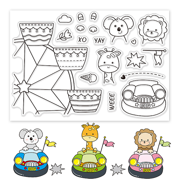 PandaHall PVC Plastic Stamps, for DIY Scrapbooking, Photo Album Decorative, Cards Making, Stamp Sheets, Animal Pattern, 16x11x0.3cm Plastic...
PandaHall PVC Plastic Stamps, for DIY Scrapbooking, Photo Album Decorative, Cards Making, Stamp Sheets, Animal Pattern, 16x11x0.3cm Plastic...
