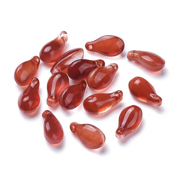PandaHall Transparent Glass Pendants, Dyed & Heated, Teardrop, Dark Red, 15x8x6mm, Hole: 1mm Glass Teardrop
PandaHall Transparent Glass Pendants, Dyed & Heated, Teardrop, Dark Red, 15x8x6mm, Hole: 1mm Glass Teardrop