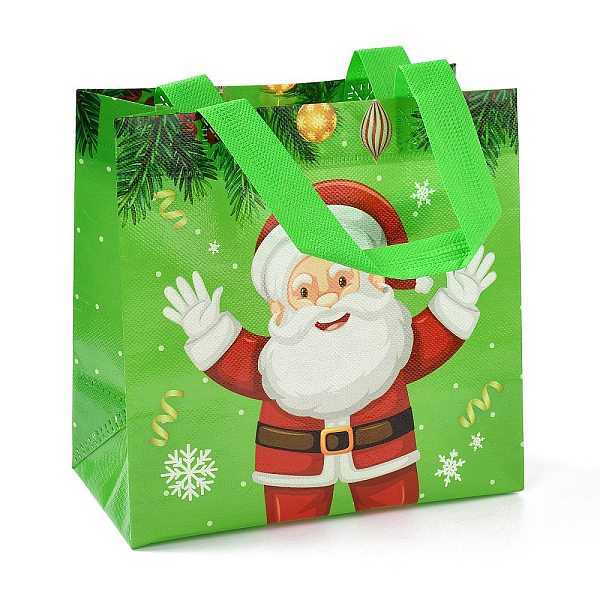 PandaHall Christmas Theme Laminated Non-Woven Waterproof Bags, Heavy Duty Storage Reusable Shopping Bags, Rectangle with Handles, Lime..., Green
PandaHall Christmas Theme Laminated Non-Woven Waterproof Bags, Heavy Duty Storage Reusable Shopping Bags, Rectangle with Handles, Lime..., Green