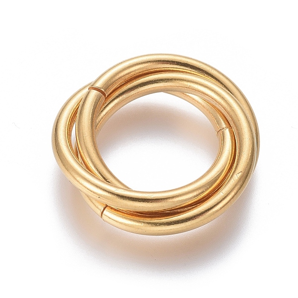 PandaHall 304 Stainless Steel Linking Rings, Interlocking Ring, for Necklace Making, Golden, 20x22x3mm, Ring: 18x2mm, Inner Diameter: 14mm...
PandaHall 304 Stainless Steel Linking Rings, Interlocking Ring, for Necklace Making, Golden, 20x22x3mm, Ring: 18x2mm, Inner Diameter: 14mm...