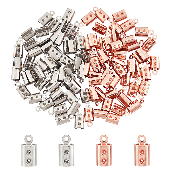 PandaHall DICOSMETIC 100Pcs 2 Colors Stainless Steel Folding Crimp Ends Rose Gold Color Cord End Clasps Tips Jewelry Connectors with Loop...
PandaHall DICOSMETIC 100Pcs 2 Colors Stainless Steel Folding Crimp Ends Rose Gold Color Cord End Clasps Tips Jewelry Connectors with Loop...