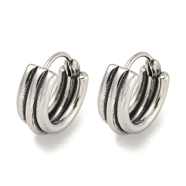 PandaHall 316 Surgical Stainless Steel Hoop Earrings, Ring, Antique Silver, 15.5x15mm 316 Surgical Stainless Steel Ring
PandaHall 316 Surgical Stainless Steel Hoop Earrings, Ring, Antique Silver, 15.5x15mm 316 Surgical Stainless Steel Ring