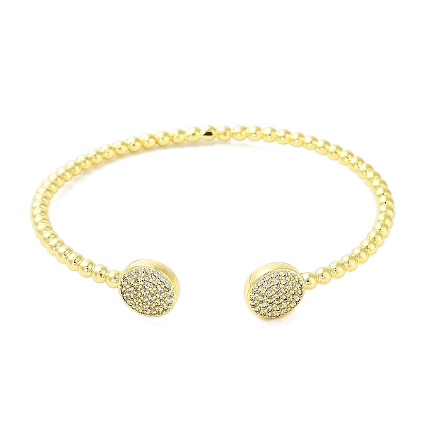 PandaHall Brass Micro Pave Cubic Zirconia Cuff Bangles, Long-Lasting Plated, Cadmium Free & Lead Free, Real 18K Gold Plated, Inner Diameter..., Clear
PandaHall Brass Micro Pave Cubic Zirconia Cuff Bangles, Long-Lasting Plated, Cadmium Free & Lead Free, Real 18K Gold Plated, Inner Diameter..., Clear