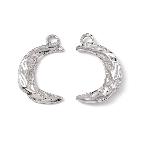 PandaHall 304 Stainless Steel Pendants, Moon Charms, Stainless Steel Color, 24x14x2mm, Hole: 2.5mm 304 Stainless Steel Moon
PandaHall 304 Stainless Steel Pendants, Moon Charms, Stainless Steel Color, 24x14x2mm, Hole: 2.5mm 304 Stainless Steel Moon